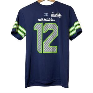 Seattle Seahawks Youth T-Shirt 12th Fan 14/16 Large Team Apparel